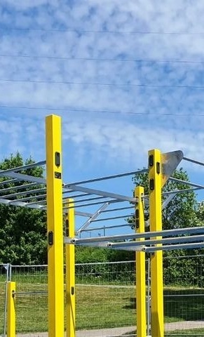 Fitness-Parcours im Hindenburgstadion in Alfeld (Leine)