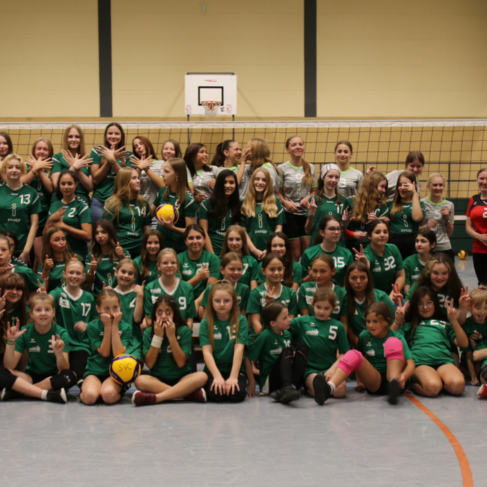 Trikots + Trainingsshirts für die Volleyball Kinder- & Jugendabteilung
