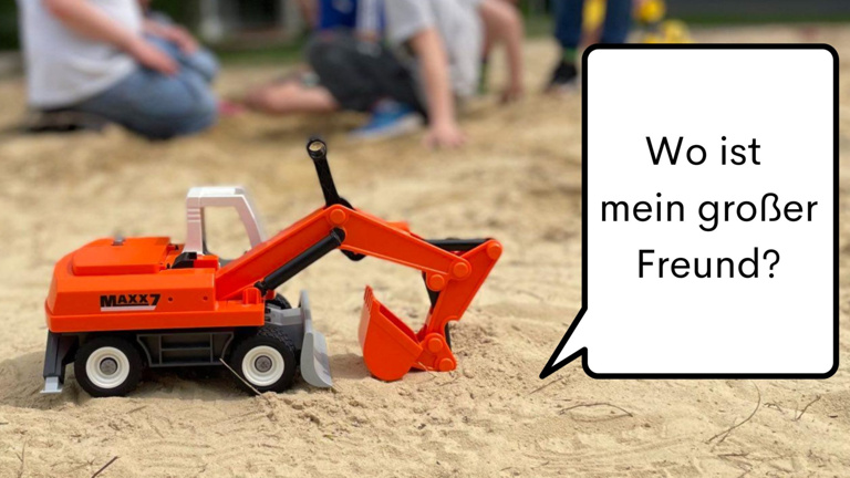 Sandschaufel-Bagger für KPS