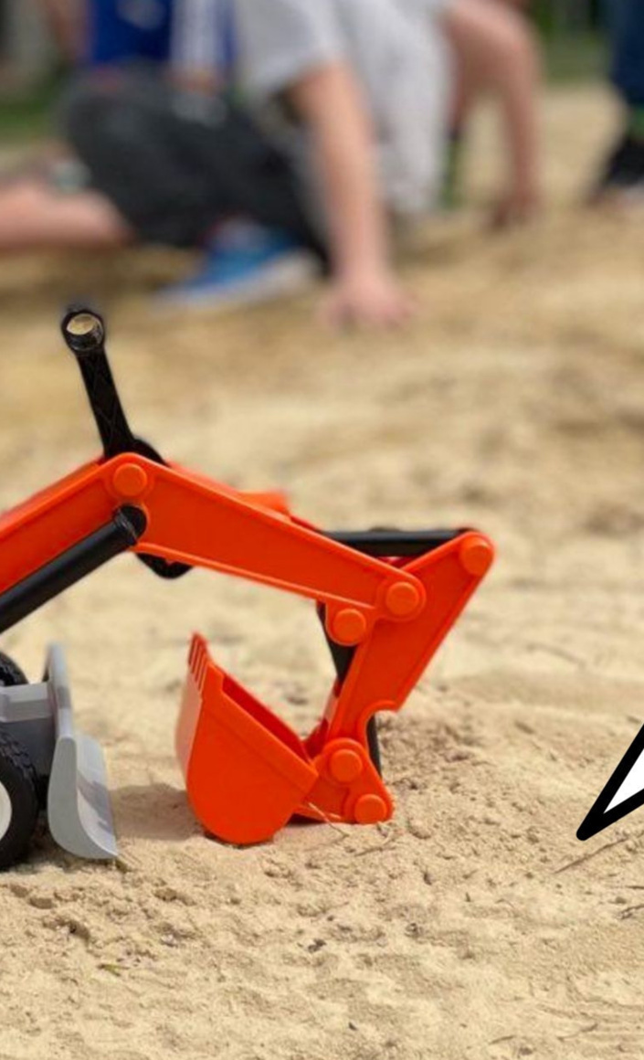 Sandschaufel-Bagger für KPS