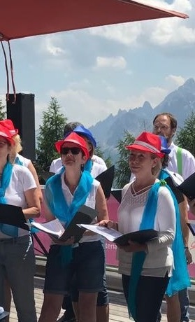 Aktivbox für unseren Chor