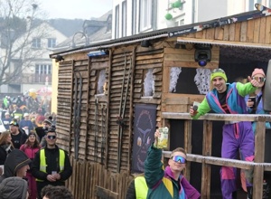 Stromerzeuger für den KFG-Karnevalswagen