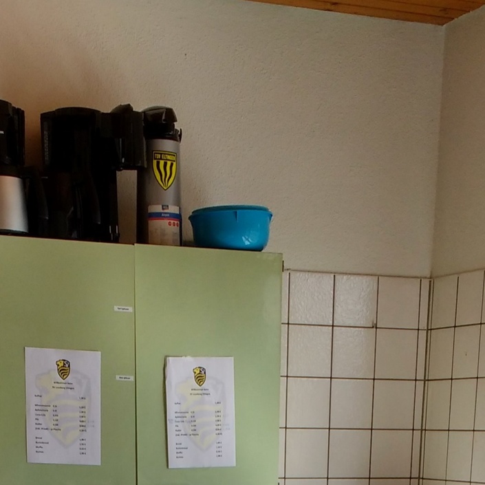 Erneuerung der Küche am Kunstrasen