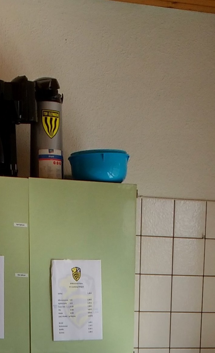 Erneuerung der Küche am Kunstrasen