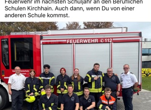 Berufsschule trifft Feuerwehr