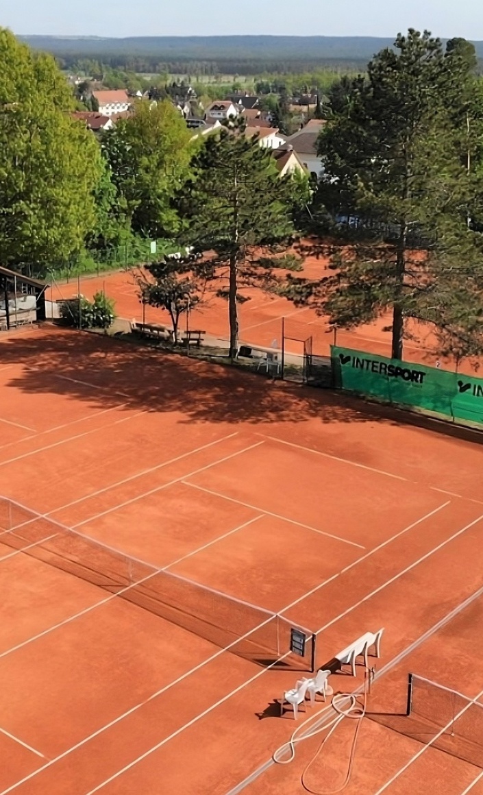 Neue Beregnungsanlage für 2 Tennisplätze des SC Uttenreuth