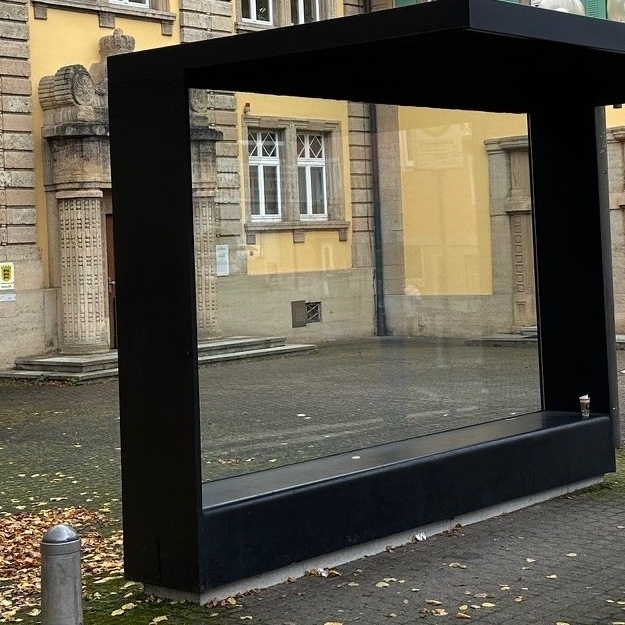Buswartehäuschen für die Ortsmitte