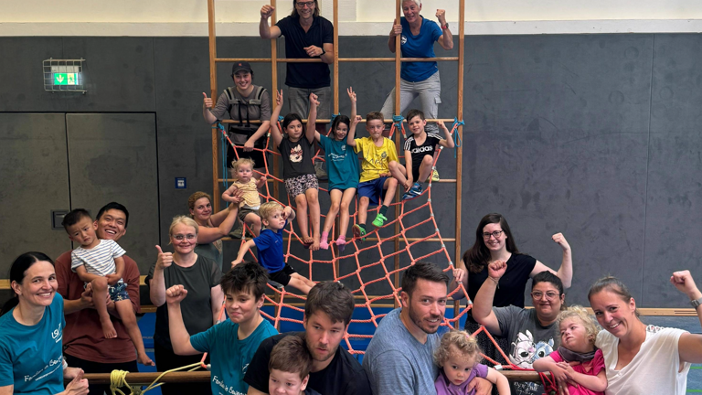 Inklusive Familiensportgruppe