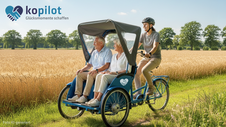 KoPilot – Rikscha-Fahrten für Bedürftige