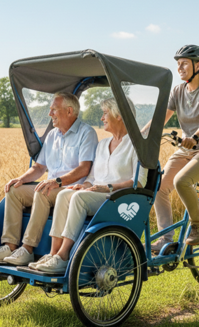 KoPilot – Rikscha-Fahrten für Bedürftige