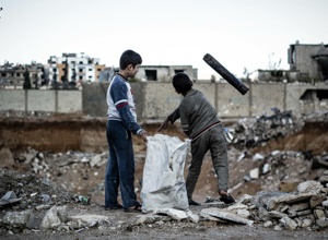 Aufbau einer Schule in Idlib - Syrien