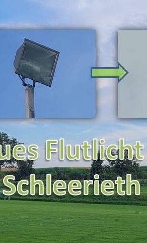 Erneuerung Flutlichtanlage SG Schleerieth