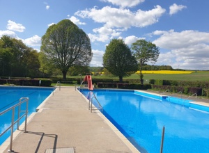 Rutsche für das Freibad Weidenhausen