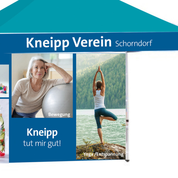 Ein Outdoor-Pavillon für den Kneipp-Verein Schorndorf