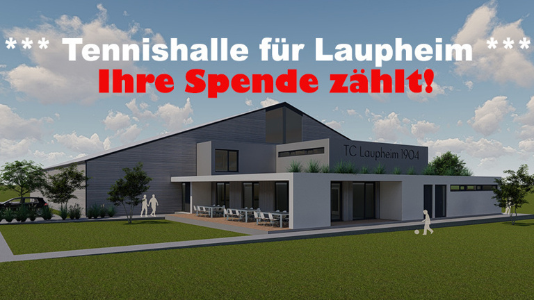 Energetische Tennishalle für Laupheim