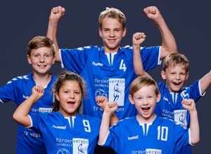 Trainingsanzüge für die Möglinger Handballer