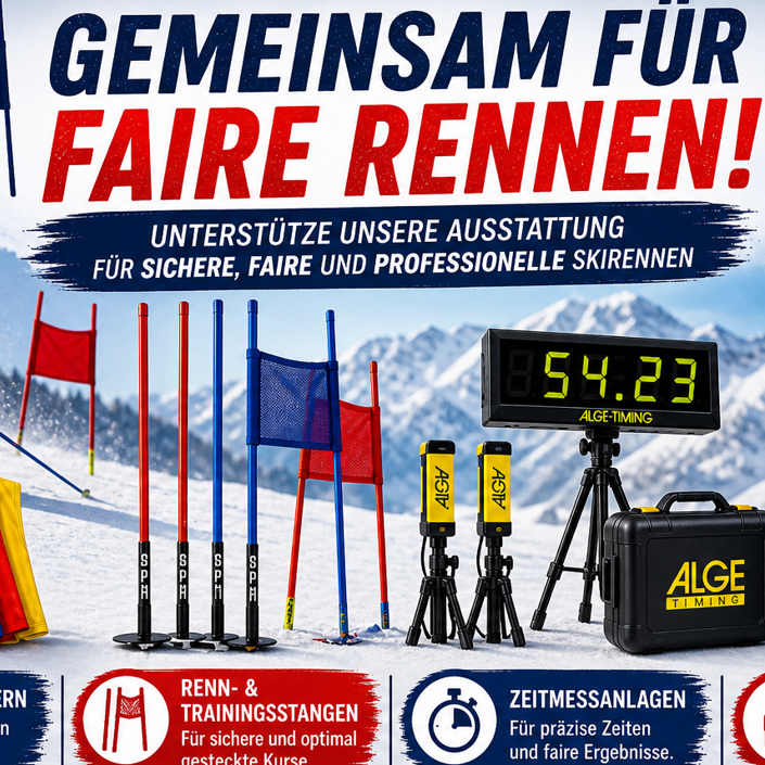 Renn- u. Trainingsausstattung fürs Skiteam 1. FC Wernberg