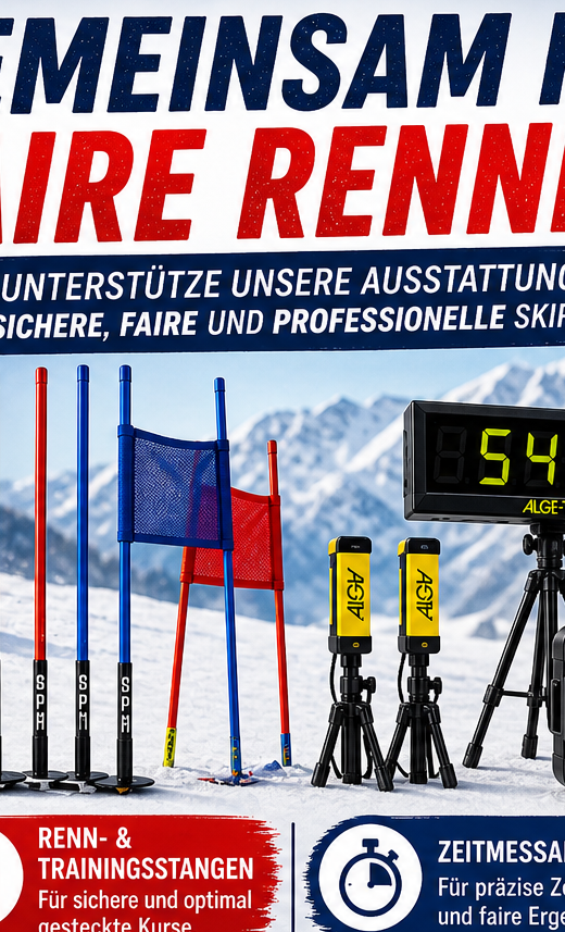 Renn- u. Trainingsausstattung fürs Skiteam 1. FC Wernberg