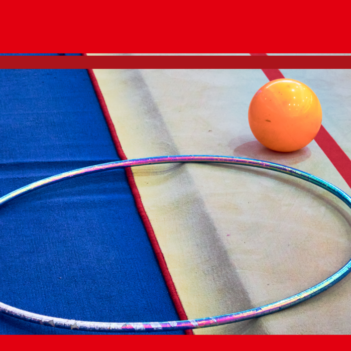 Wettkampffläche für Rhythmische Sportgymnastik