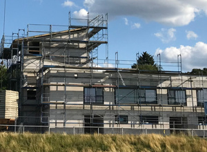 Errichtung Indoor-Kletteranlage Sonneberg