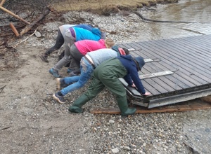 Dringende Stegsanierung für unsere Wassersportabteilung am Ammersee