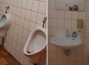 Sanierung der Toilettenräume im Clubhaus