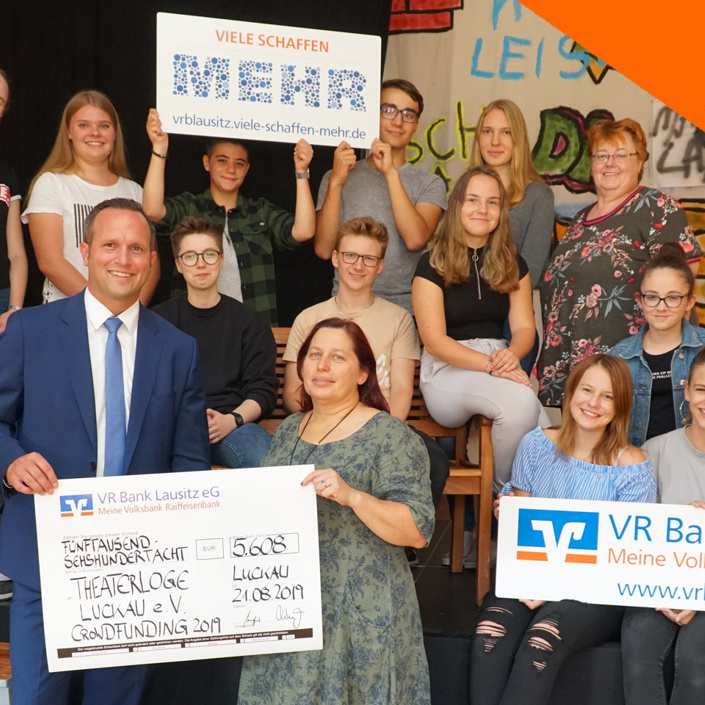 Eine Bühne für den Saal der Theaterloge Luckau