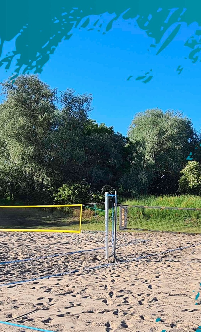 Neubau Beach-Tennisplatz