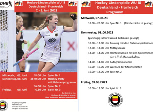 Deutsch-Französische Hockeyfreundschaft beim THC Münster
