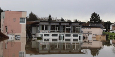 Behebung der Hochwasserschäden am Vereinsheim