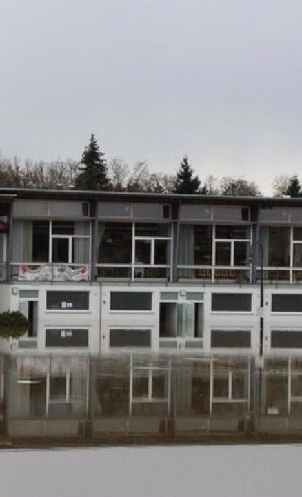 Behebung der Hochwasserschäden am Vereinsheim