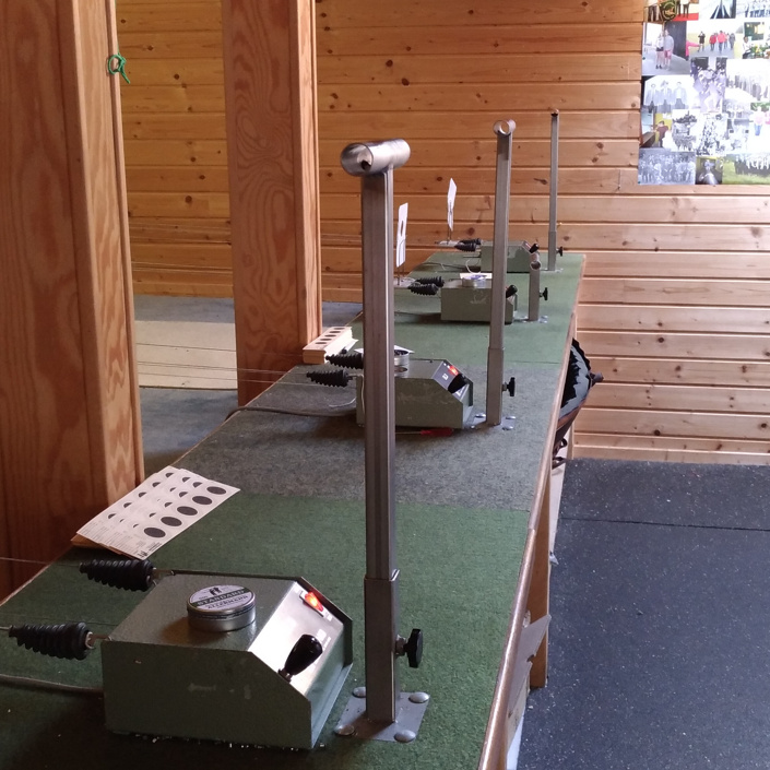 Digitale Luftgewehr-Schießanlage