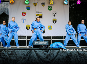Cooles Outfit für die HipHop-Dancer des VfL Ostdorf