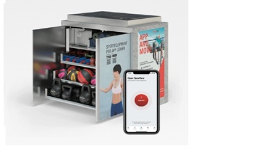 Sportbox für den Sportplatz Friedewalde