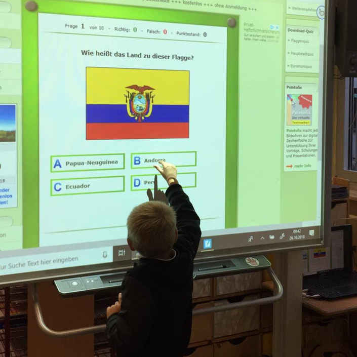 Wir wünschen uns ein Smartboard