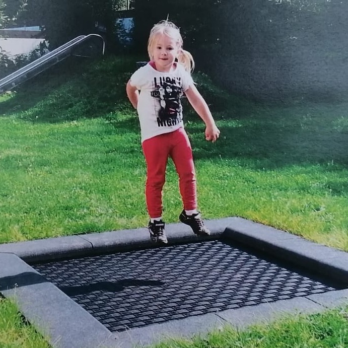 Inground-Trampolin Spielplatz Krautostheim