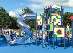 Zusammenspiel im Ellerbruch - inklusiver Spielplatz