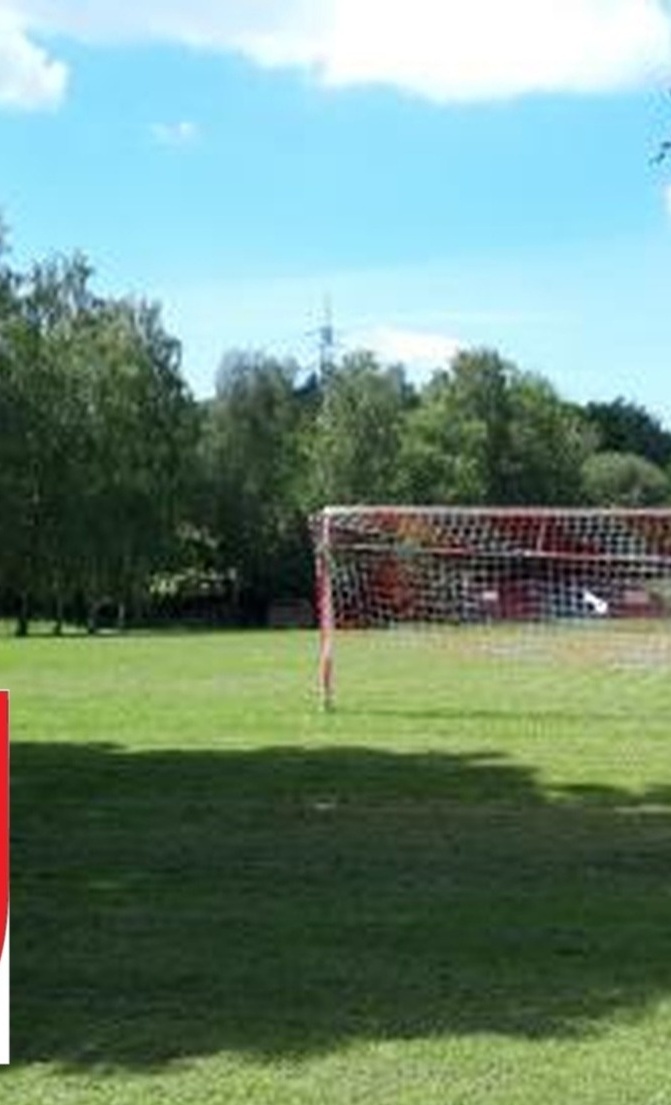 Rasenmäher Roboter Sportplatz