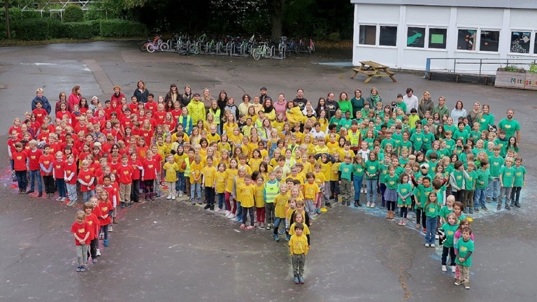 Finanzierung einer Kletterpyramide an der GGS Am Höfling