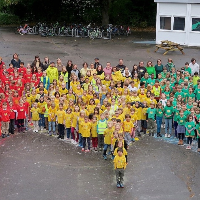 Finanzierung einer Kletterpyramide an der GGS Am Höfling