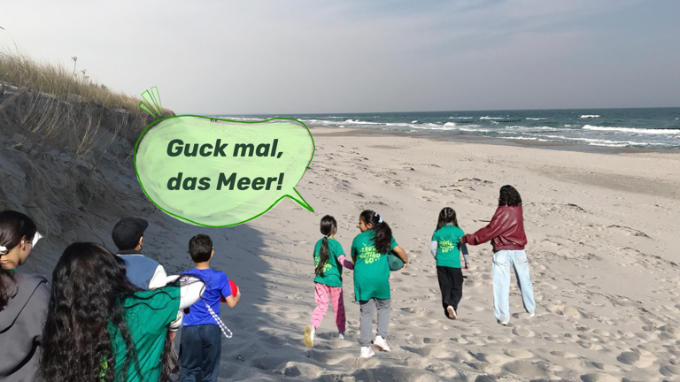 Freizeit für geflüchtete Kinder: Das Meer entdecken