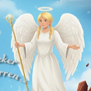 Kinder begleiten uns als Engelchen