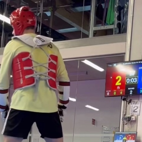 Elektronisches Kampfsystem für unseren Taekwondoverein