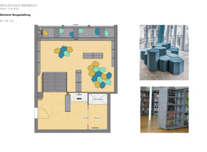 Neuaufbau und Ausstattung der Schülerbücherei