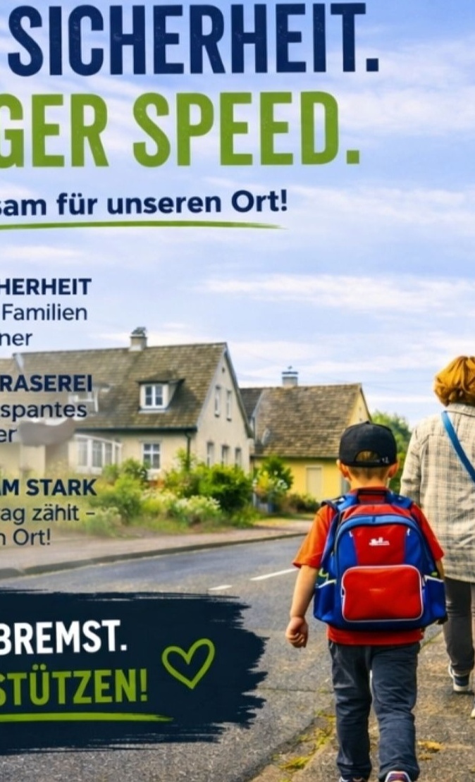 Oberagger bremst – für mehr Sicherheit