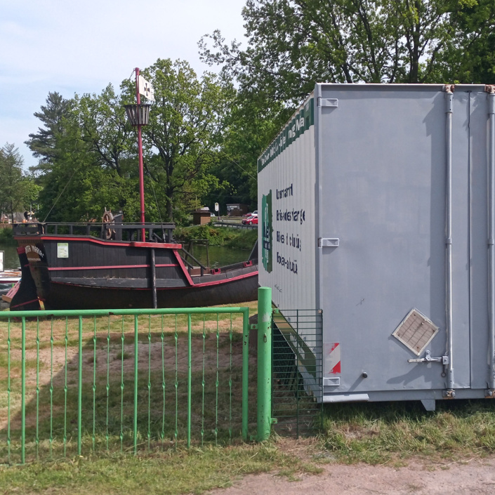 Optische Aufarbeitung Radverleihstation