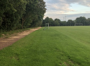 Neu Spielfeldbegrenzung mit Zaunanlage