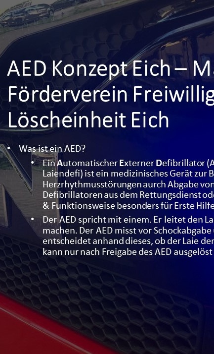 AED Konzept Eich