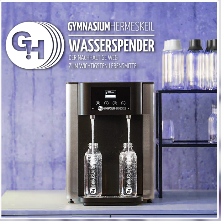 Trinkwasserspender für das Gymnasium Hermeskeil