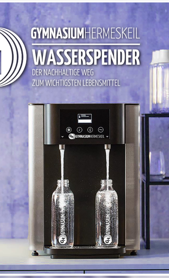 Trinkwasserspender für das Gymnasium Hermeskeil